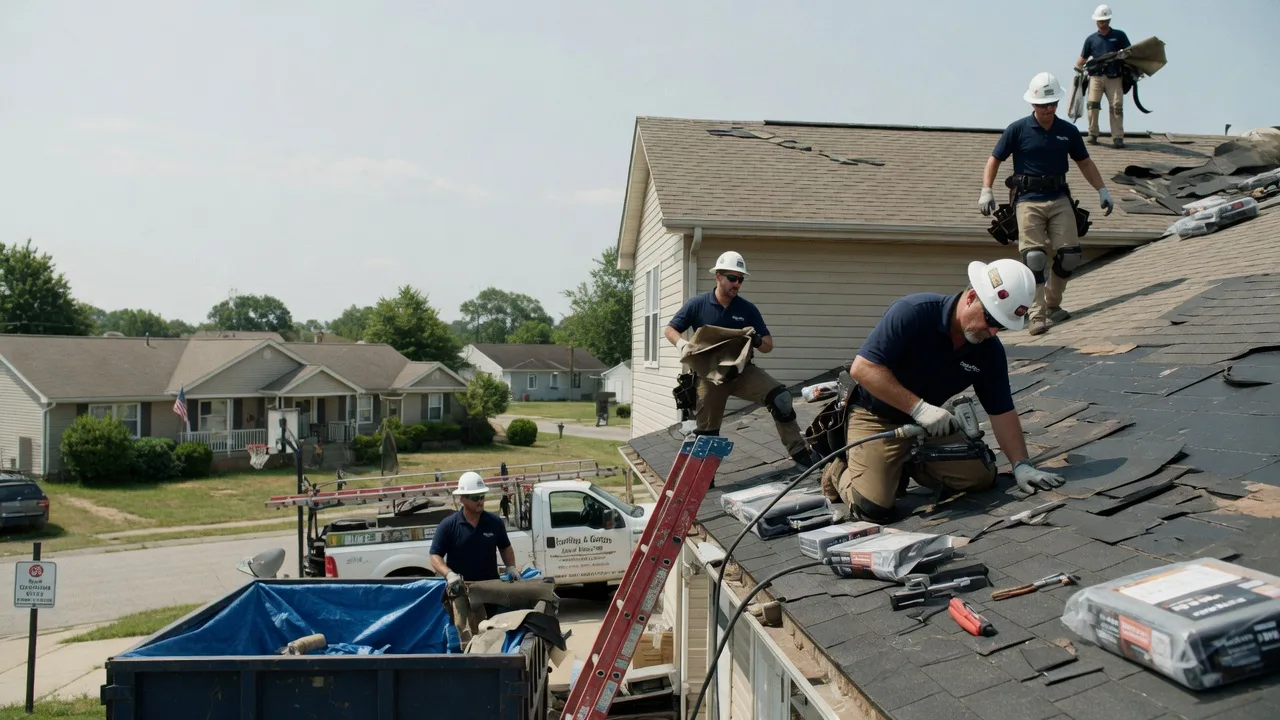 Roof Replacement in Texico, IL near me